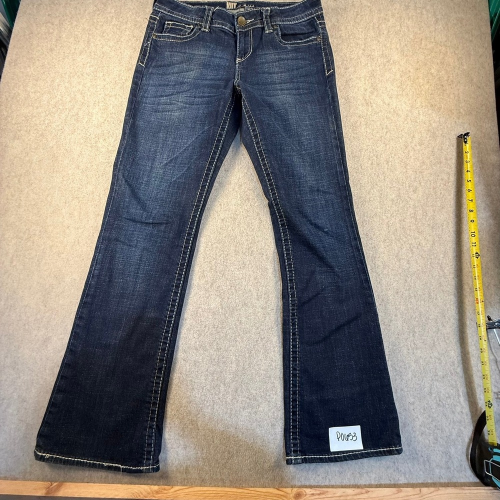 KUT from the Kloth Bootcut Jeans Dark‎ Wash Stretch Denim Size 8 KP736MA3
